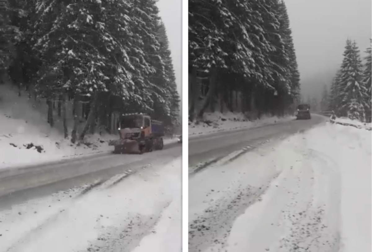 Ninsoare Ninge in mai multe zone din tara