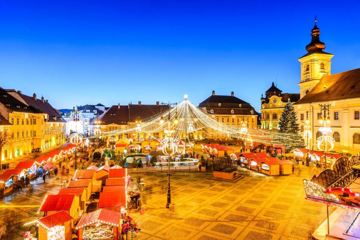 Târgul de Crăciun din Sibiu în anul 2014