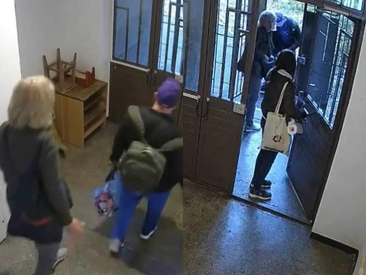 Criminalul a ajuns la Secția 25 de Poliție. imagini de la momentul tragediei