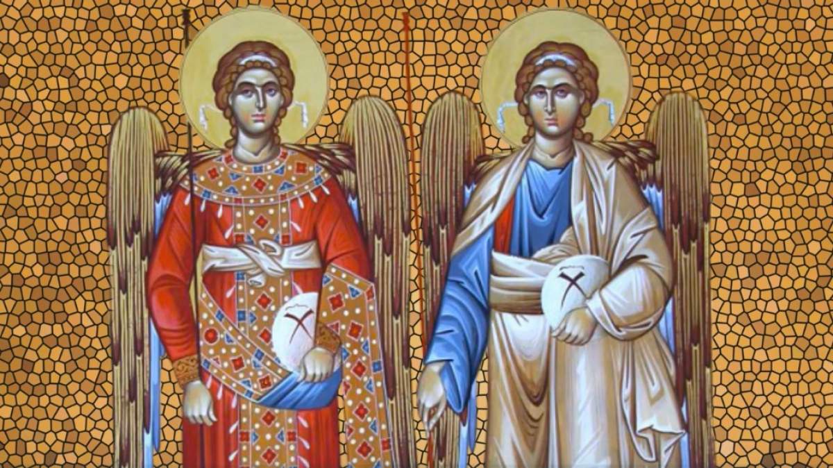 Sfinții Mihail și Gavril se sărbătorește in fiecare an la data de 8 noiembrie
