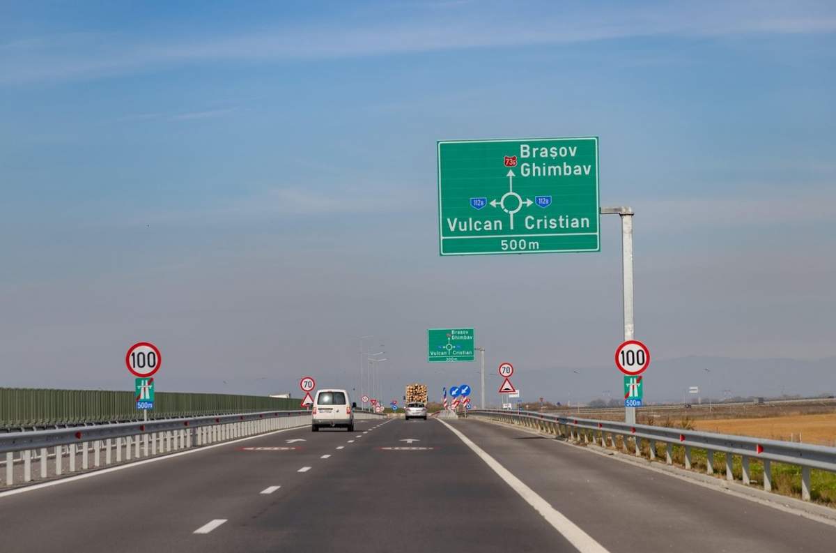 o autostradă din România