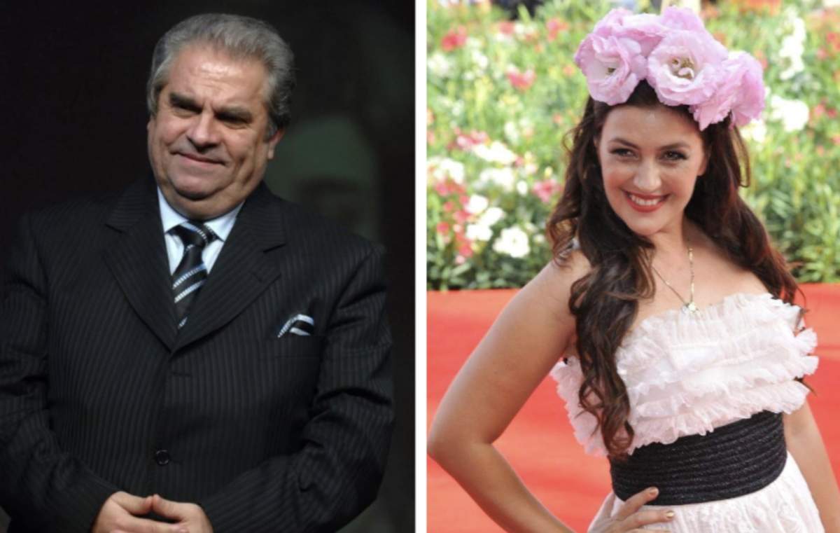 Aurel Pădureanu si Rona Hartner Aurel Pădureanu a făcut declarații la înmormântarea Ronei Hartner