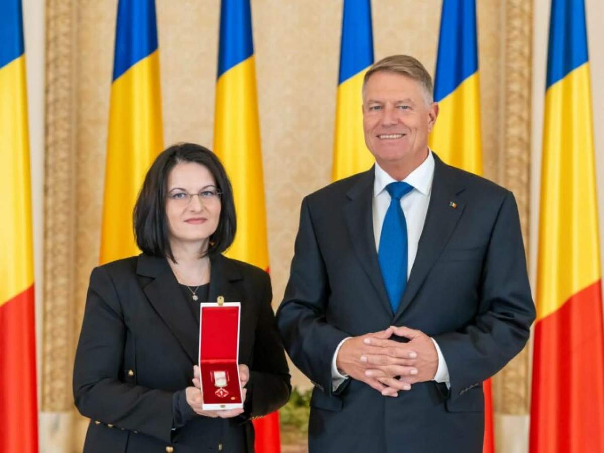 Sidonia Susanu și Klaus Iohannis