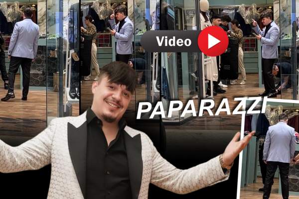 Bogdan de la Ploiești este tratat precum un „rege” în magazinele exclusiviste din Capitală. Artistul face totul pentru a fi sigur că arată impecabil. Cine i-a fost alături / PAPARAZZI