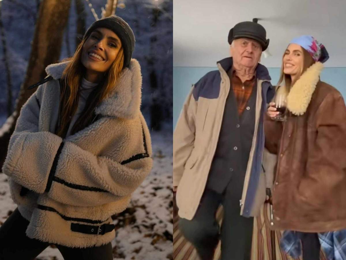 Influencerul are o familie apropiată. Sânziana Negru și bunicul ei