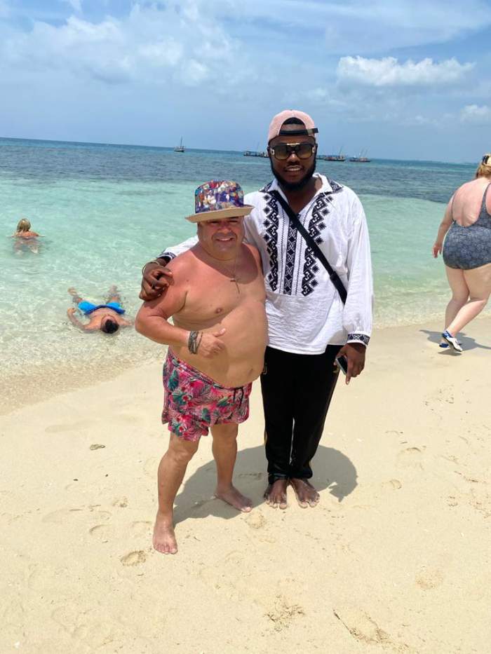 Adrian Minune în Zanzibar