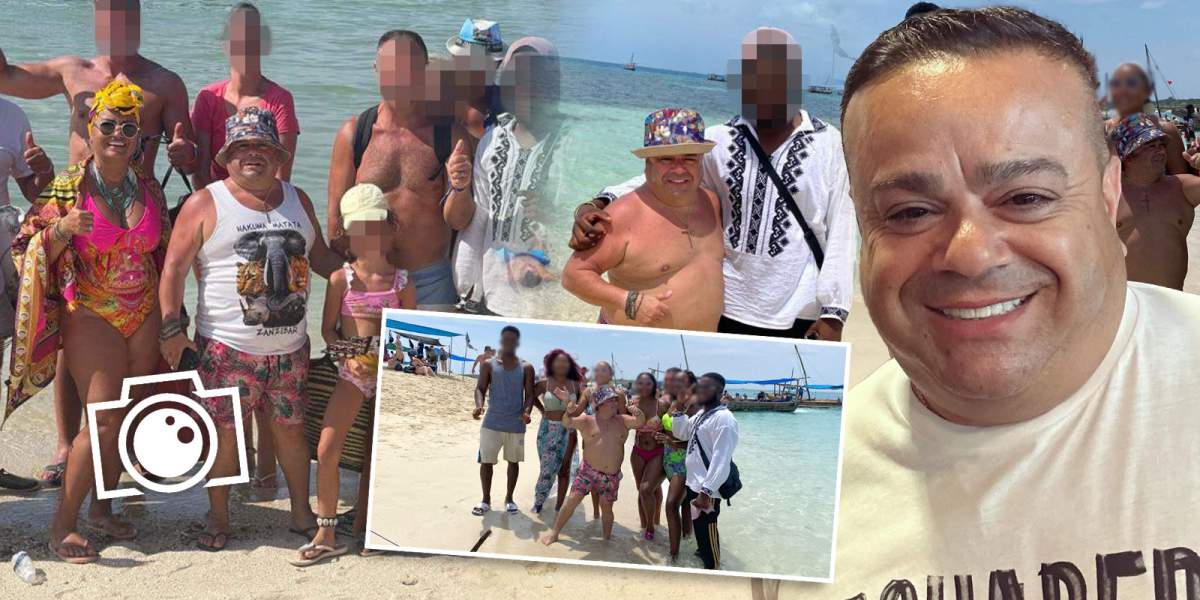 Cum își răsfață Adrian Minune soția în vacanța din Zanzibar! Manelistul a făcut furori printre localnici. Imagini inedite!