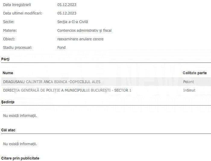 Suma incredibilă din cauza căreia Bianca Drăgușanu a pierdut procesul cu poliția / Mai are o încercare