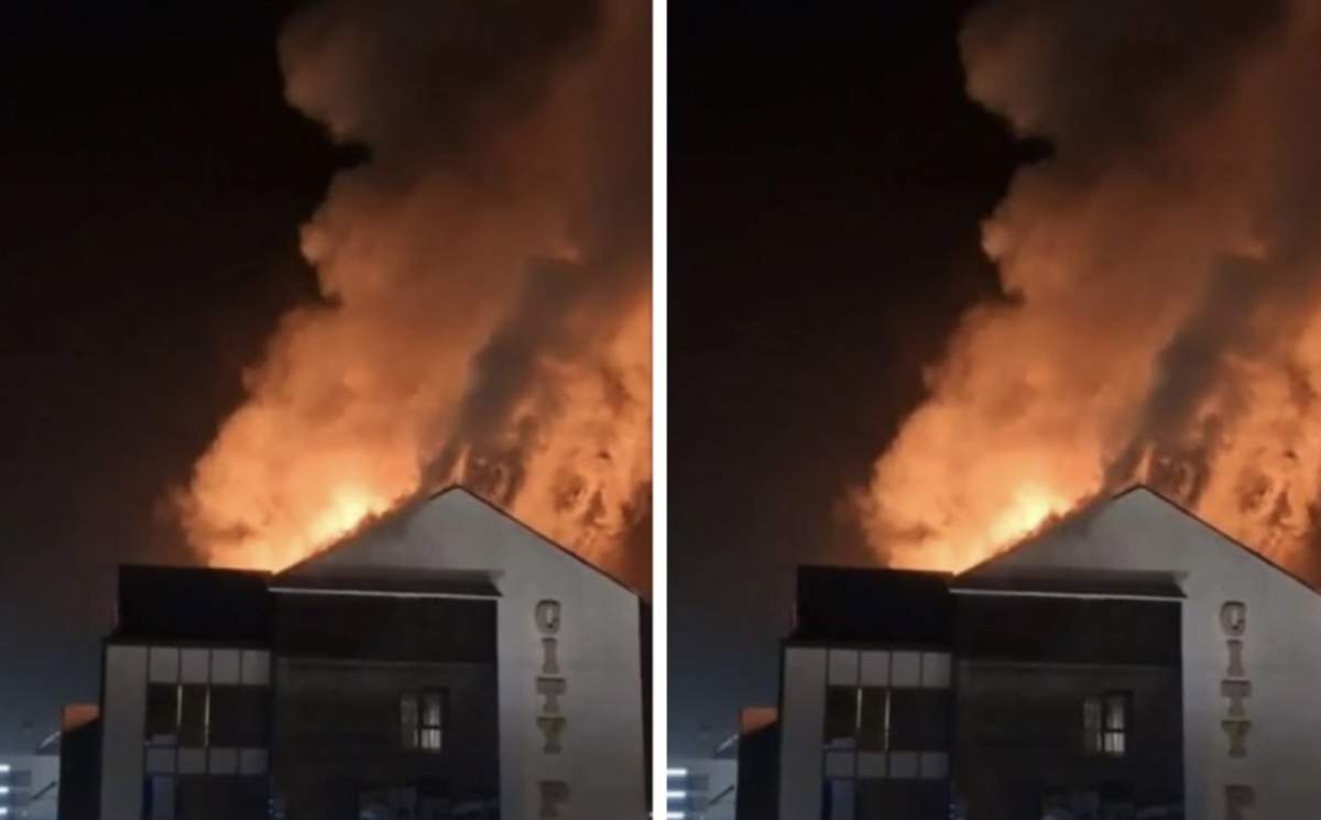 Incendiu hotel Ploiești 50 de persoane au fost evacuate din clădire