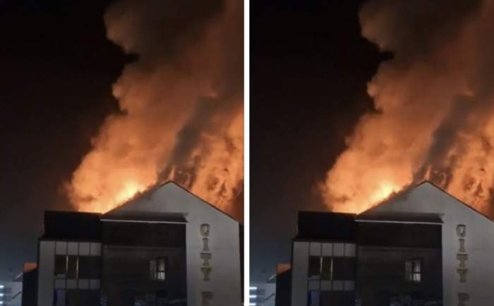50 de persoane au fost evacuate din clădire