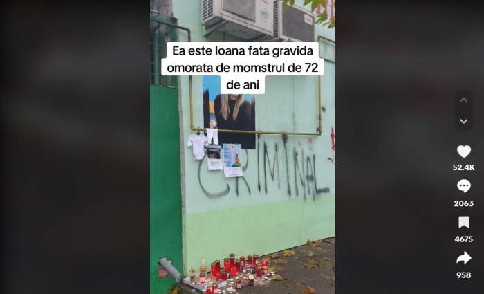 Ce a apărut la locul crimei unde a fost ucisă Beatrice, tânăra însărcinată, de patronul magazinului la care lucra. Bărbatul a fost arestat preventiv