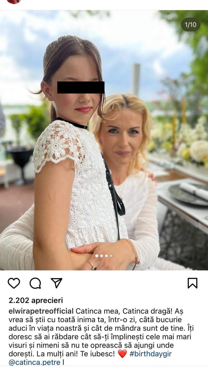 Fiica lui Mihai și a Elwirei Petre