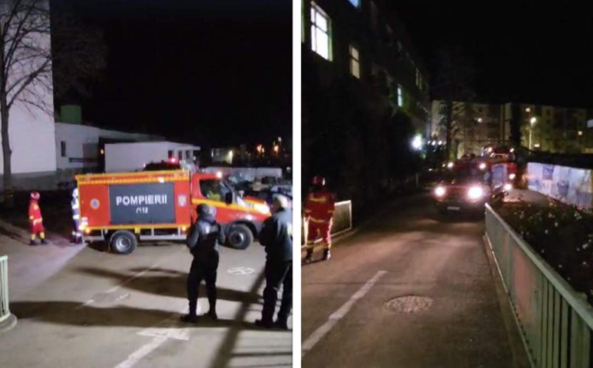 Incendiu la Spitalul Județean din Drobeta Turnu Severin Zeci de pacienți s-au trezit din somn în saloanele pline de fum