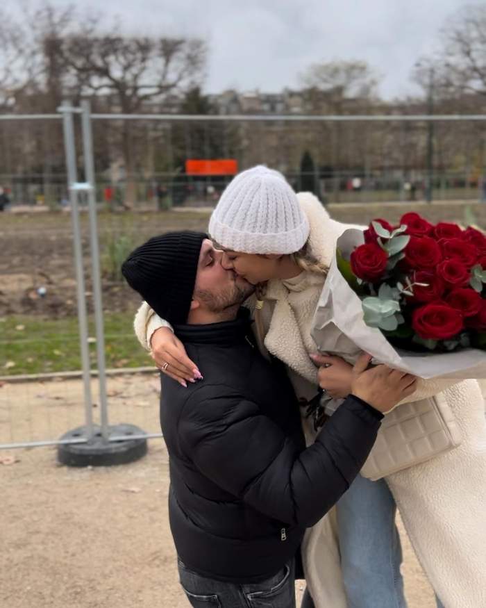 Fostă concurentă de la Mireasa, cerută în căsătorie la Paris. Primele imagini cu tânăra și iubitul ei, după ce s-au logodit: „Da pentru tot restul vieții mele” / FOTO