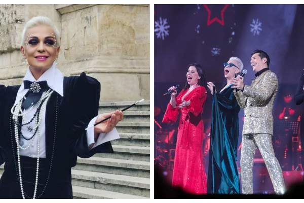 Star Matinal. Monica Anghel, invitată de onoare la show-ul lui Ștefan Bănică, de la Sala Palatului. Cântăreața l-a lăudat pe artist: ”Pregătirea durează un an” / VIDEO