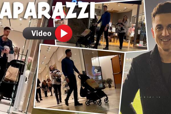 De când a devenit tătic pentru a doua oară, Florin Gardoș este mult mai atent! Fostul fotbalist al lui Gigi Becali, ipostază emoționantă în preajma familiei / PAPARAZZI