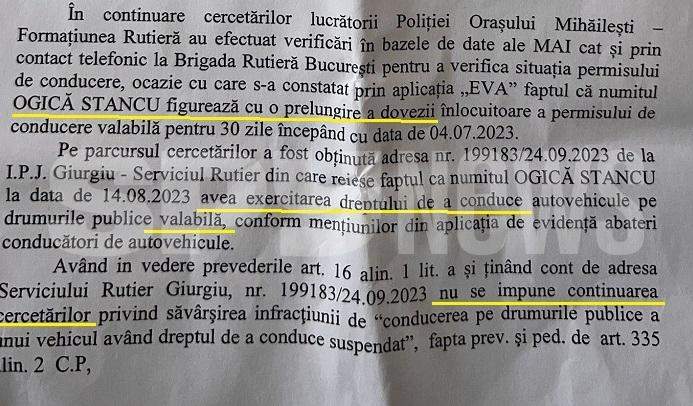 EXCLUSIV / Decizie de ultimă oră în dosarul penal al lui Stelian Ogică / Abuzul polițiștilor, demonstrat cu documente