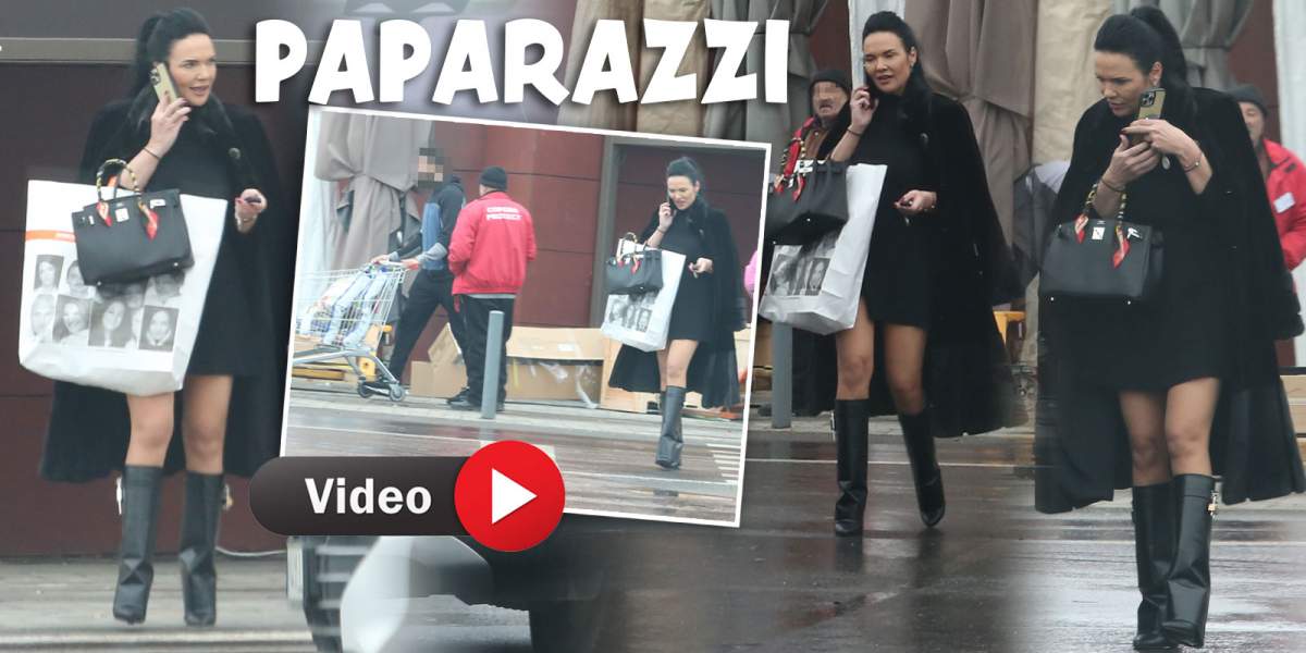 Ilie Năstase are o soție de vis! Ioana a “furat” privirile tuturor la mall! Ce ținută sexy a avut partenera milionarului / PAPARAZZI