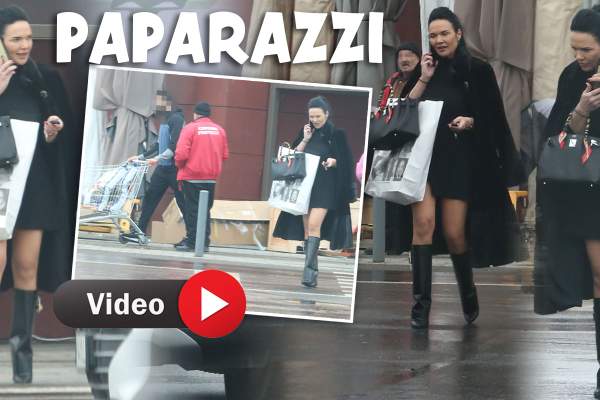 Ilie Năstase are o soție de vis! Ioana a “furat” privirile tuturor la mall! Ce ținută sexy a avut partenera milionarului / PAPARAZZI