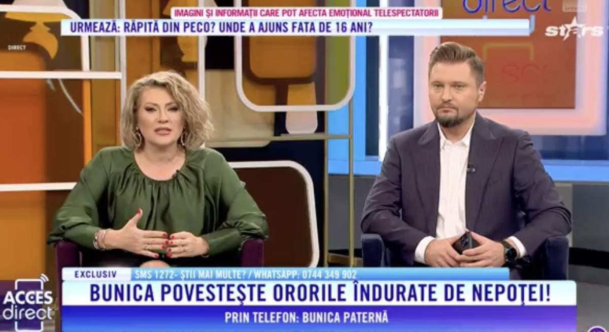 Prezentatorii Acces Direct Bunica luptă cu toate puterile pentru cei doi micuți