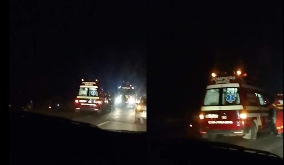 Accident groaznic în Dâmbovița Planul roșu de intervenție a fost activat
