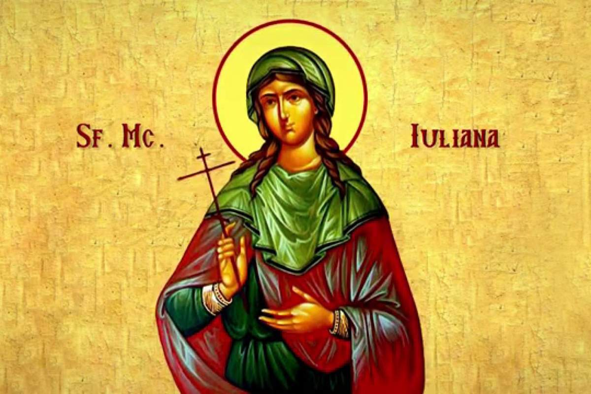 Sfânta Iuliana a rămas o figura emblematică in creștinism