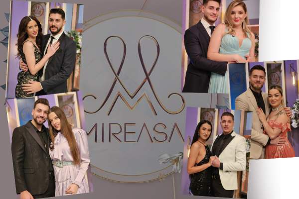 Marea finală de la Mireasa - Iubire infinită, mâine, de la ora 14.00. Unul dintre cele cinci cupluri va fi desemnat câștigătorul sezonului 8. Pepe le va cânta