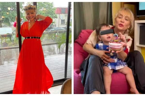 Star Matinal. Cum este Cristina Cioran în rolul de mamă. Fiica ei, Ema, a moștenit personalitatea puternică a vedetei / VIDEO