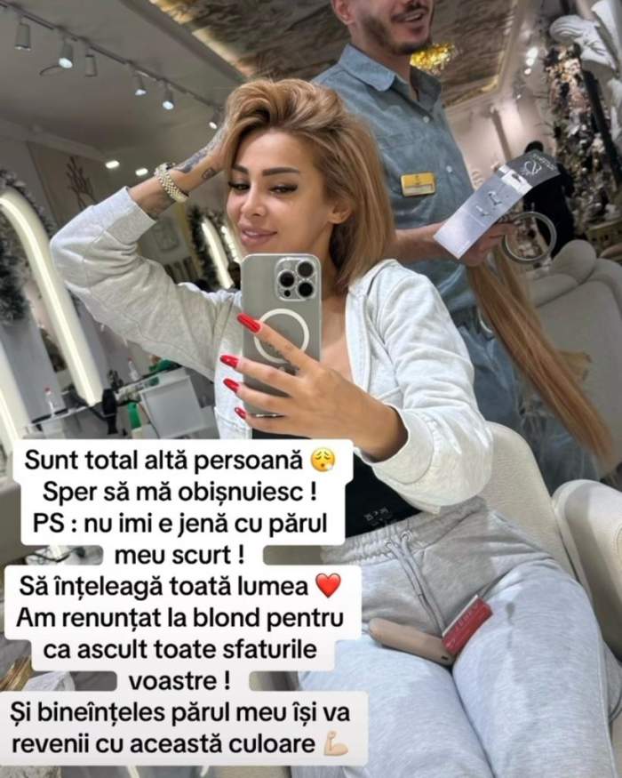 Cristina Pucean, schimbare radicală de look înainte de Crăciun. Cum arată acum iubita lui Bogdan de la Ploiești: “Sunt total altă persoană” / FOTO