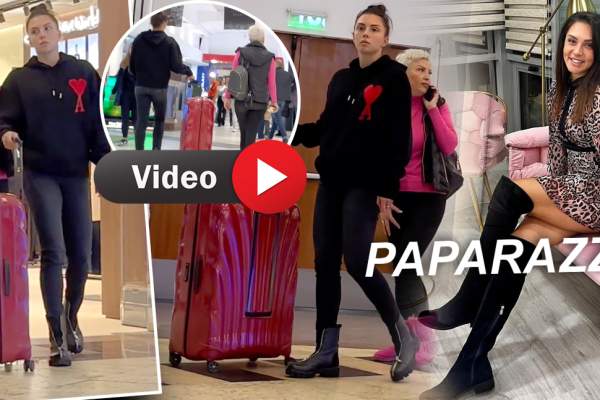 Jaqueline Cristian, pregătiri intense pentru sărbătorile de iarnă. În compania cui a fost surprinsă jucătoarea de tenis, în timp ce se afla la cumpărături / PAPARAZZI