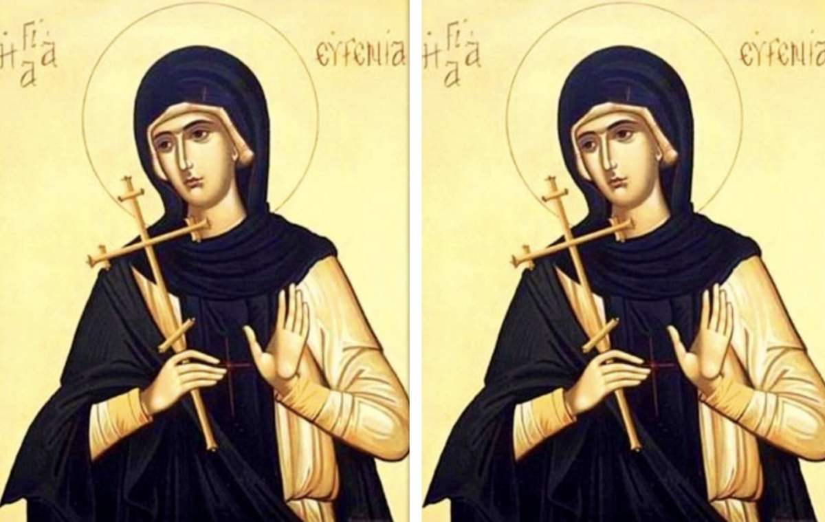 Sfânta Eugenia a indurat multe din iubire pentru Mântuitorul Iisus Hristos