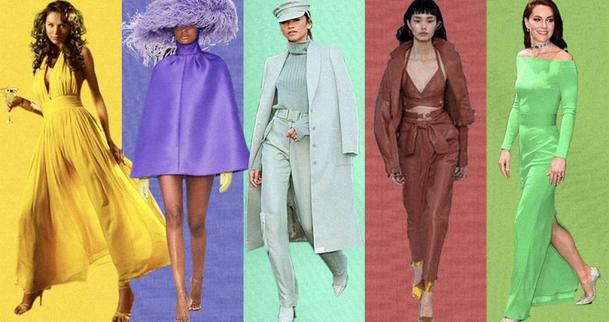 Culori ținute Culoarea pe care o porți spune multe despre tine