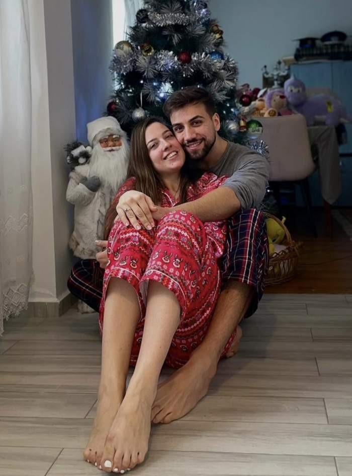 Ana și Daniel de la Mireasa au sărbătorit primul Crăciun împreună