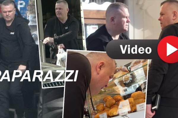 Vasile Șiman e un bărbat ocupat, dar își face mereu timp și pentru a merge să cumpere cele necesare pentru cei dragi. În ce ipostaze a fost filmat afaceristul / PAPARAZZI