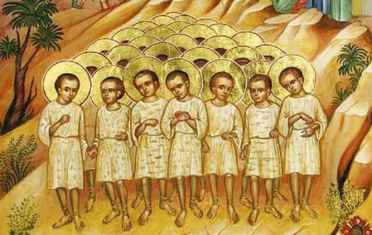 Calendar ortodox, vineri, 29 decembrie - Sfinţii 14.000 de prunci ucişi de Irod și Sfântul Cuvios Marcel. Rugăciunea pe care e bine să o rostești în această zi