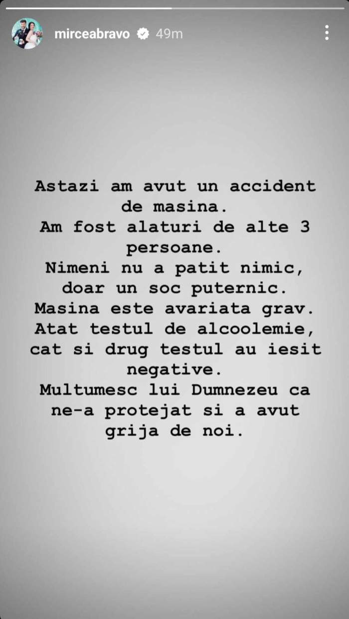 declarațiile lui Mircea Bravo
