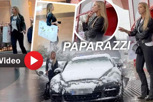 Roxana Nemeș reușește să se descurce în orice situație dificilă. Cum a fost surprinsă vedeta de paparazzi Spynews.ro / PAPARAZZI