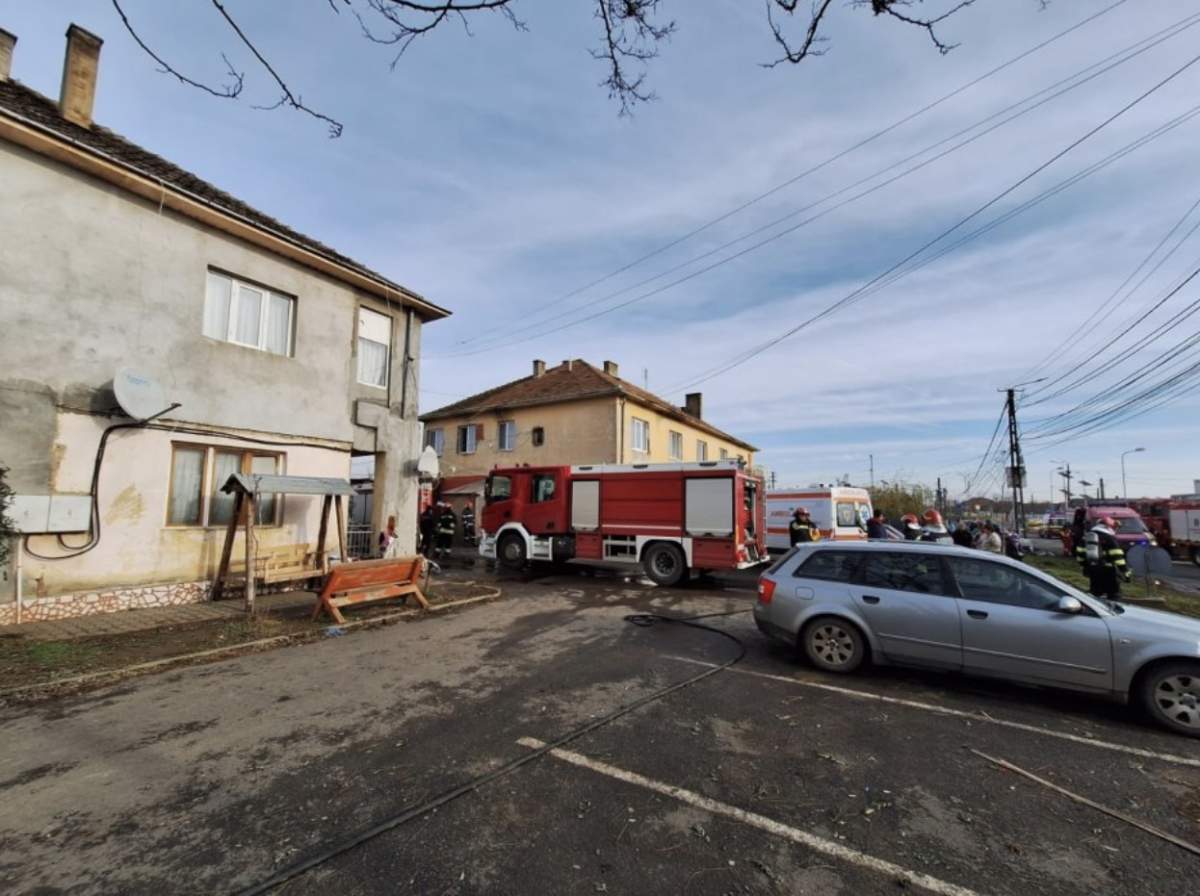 Explozia de la blocul din Timiș Patru persoane, dintre care doi copii, au fost rănite