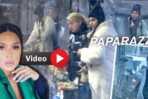 Roxana Dobre are stil atunci când merge la piață! Soția lui Florin Salam își face oriunde și oricând pofta / PAPARAZZI