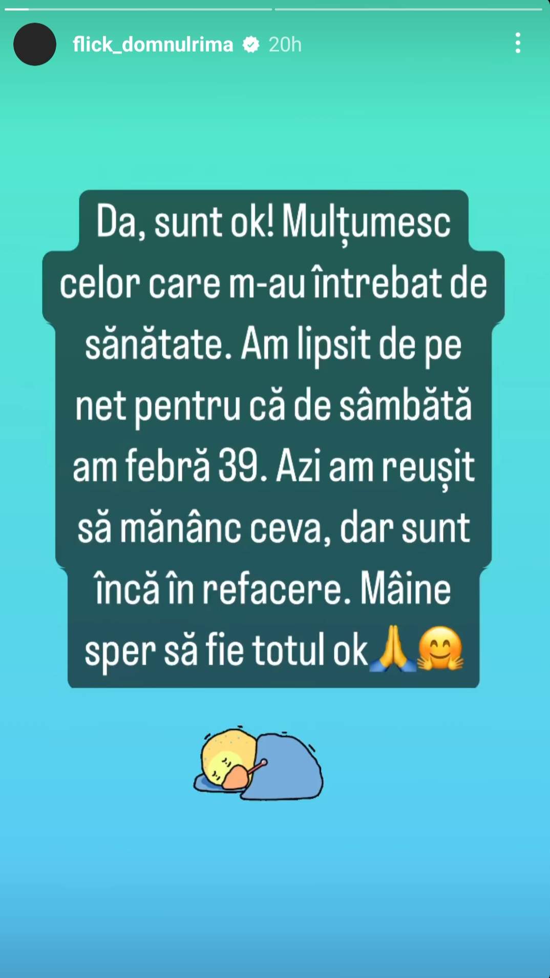 Cum se simte Flick, după ce s-a confruntat cu probleme de sănătate