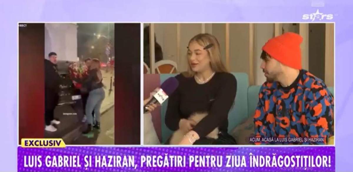 Haziran și Luis Gabriel, despre Ziua Îndrăgostiților