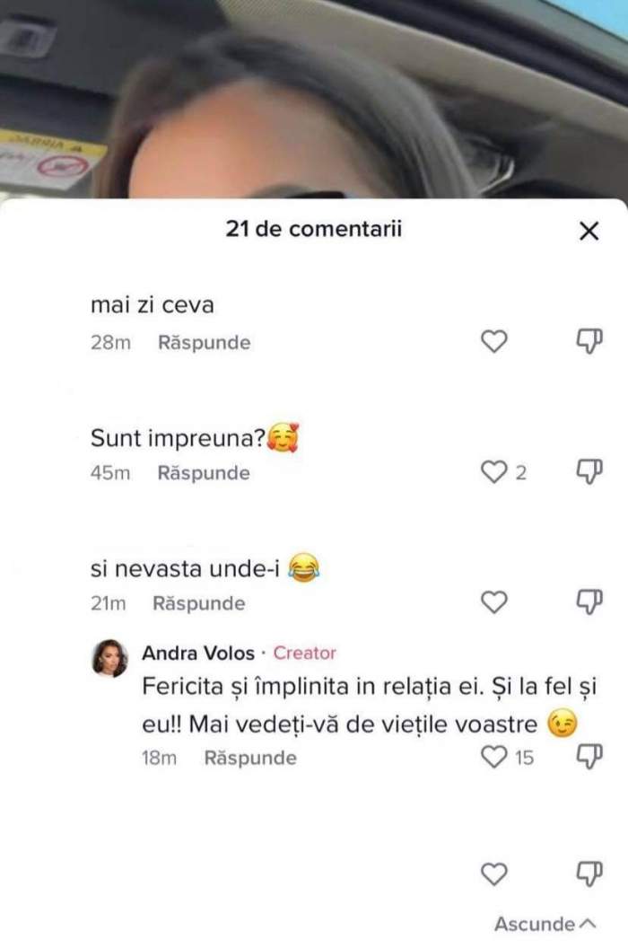 Andra Volos s-a pozat alături de Lele, în ipostaze care neagă că ar fi fost părăsită. Vedeta a închis gurile rele: ”Să vă vedeți de viața voastră!”