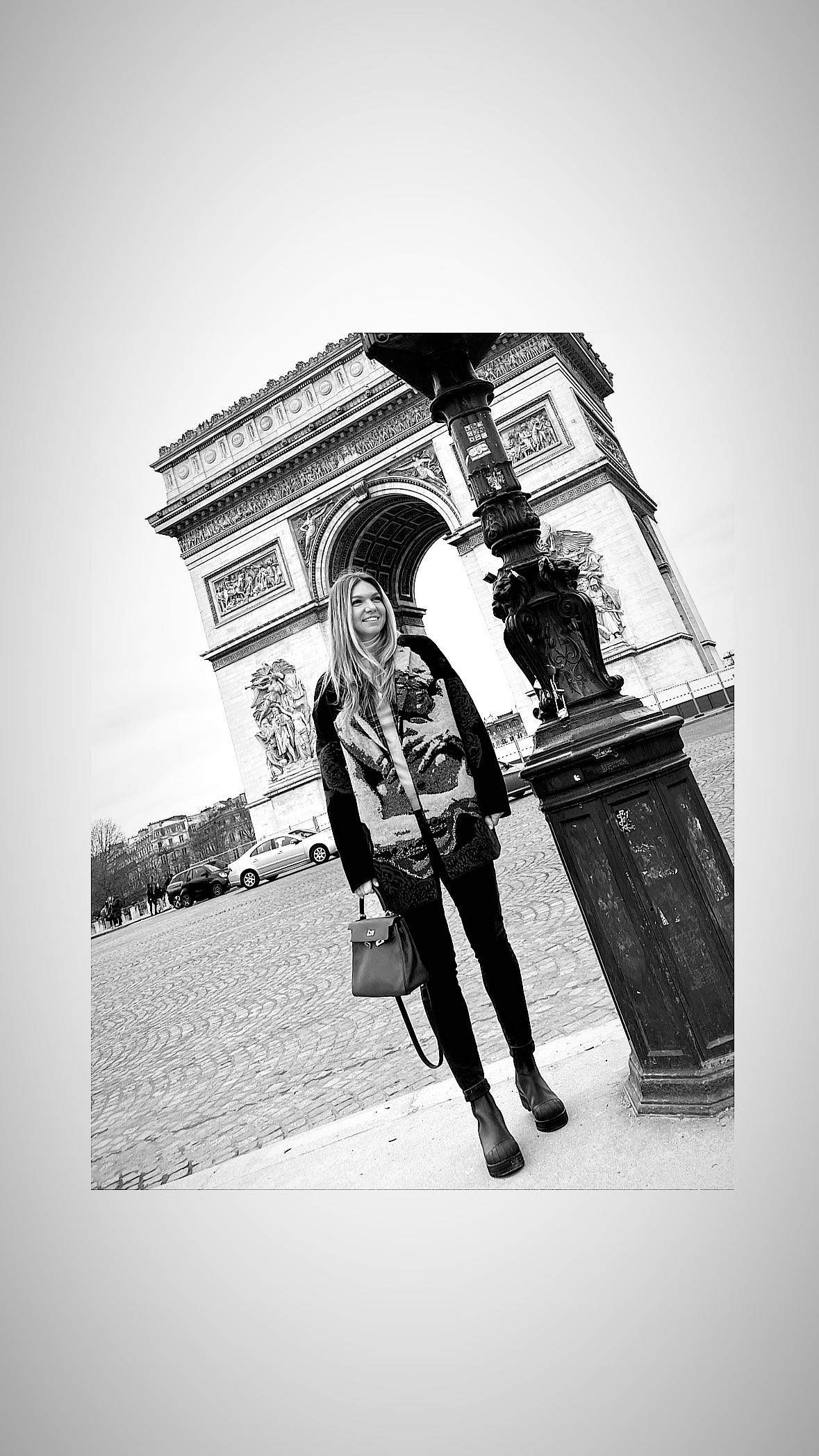 Simona Halep a sărbătorit Valentine's Day în Paris. Cu cine a petrecut sportiva în orașul iubirii / FOTO