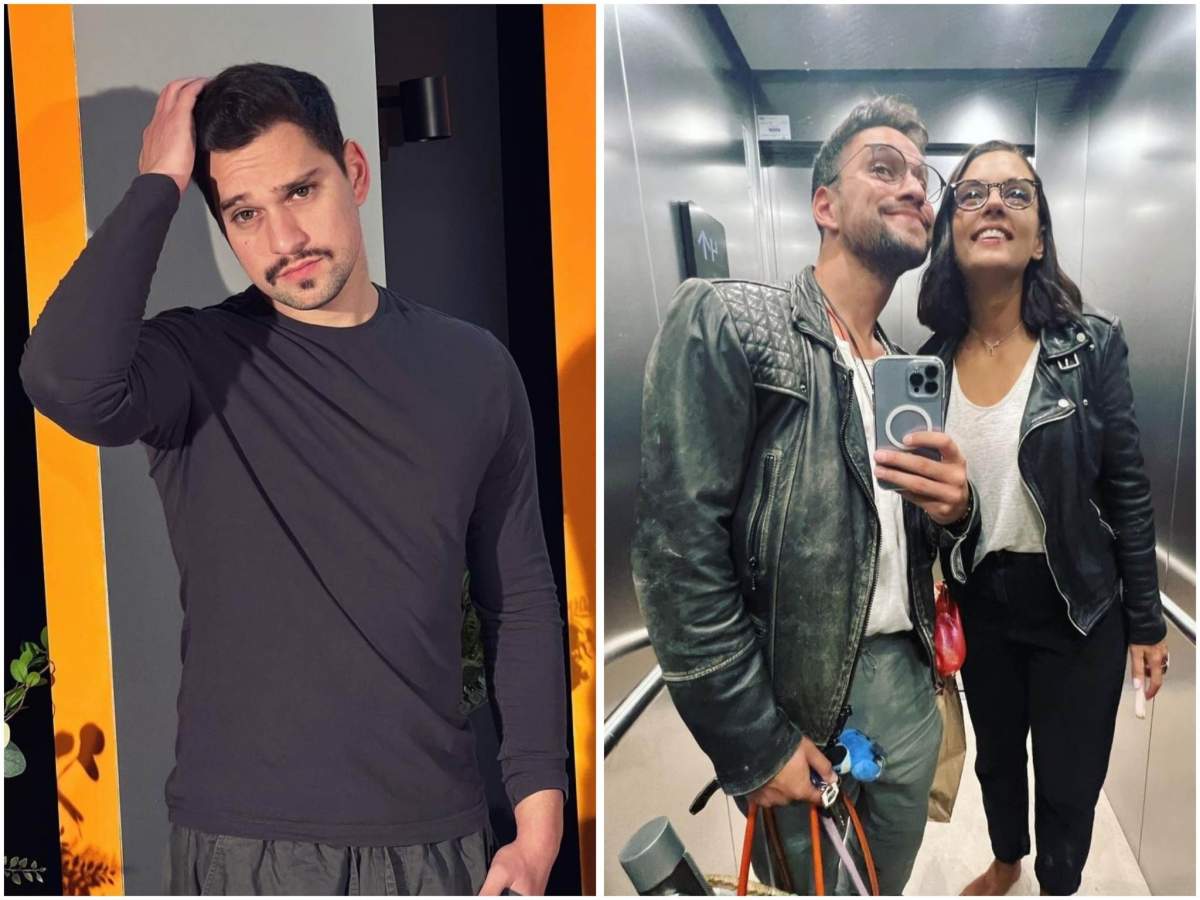 Vlad Gherman a profitat că a fost singur acasă și a făcut curățenie în toată casa. Vlad Gherman și Oana Moșneagu