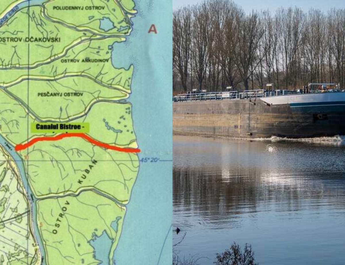 Conflict între România și Ucraina! Miza - Canalul Bâstroe. MAE: „Autoritățile române nu sunt de acord...”