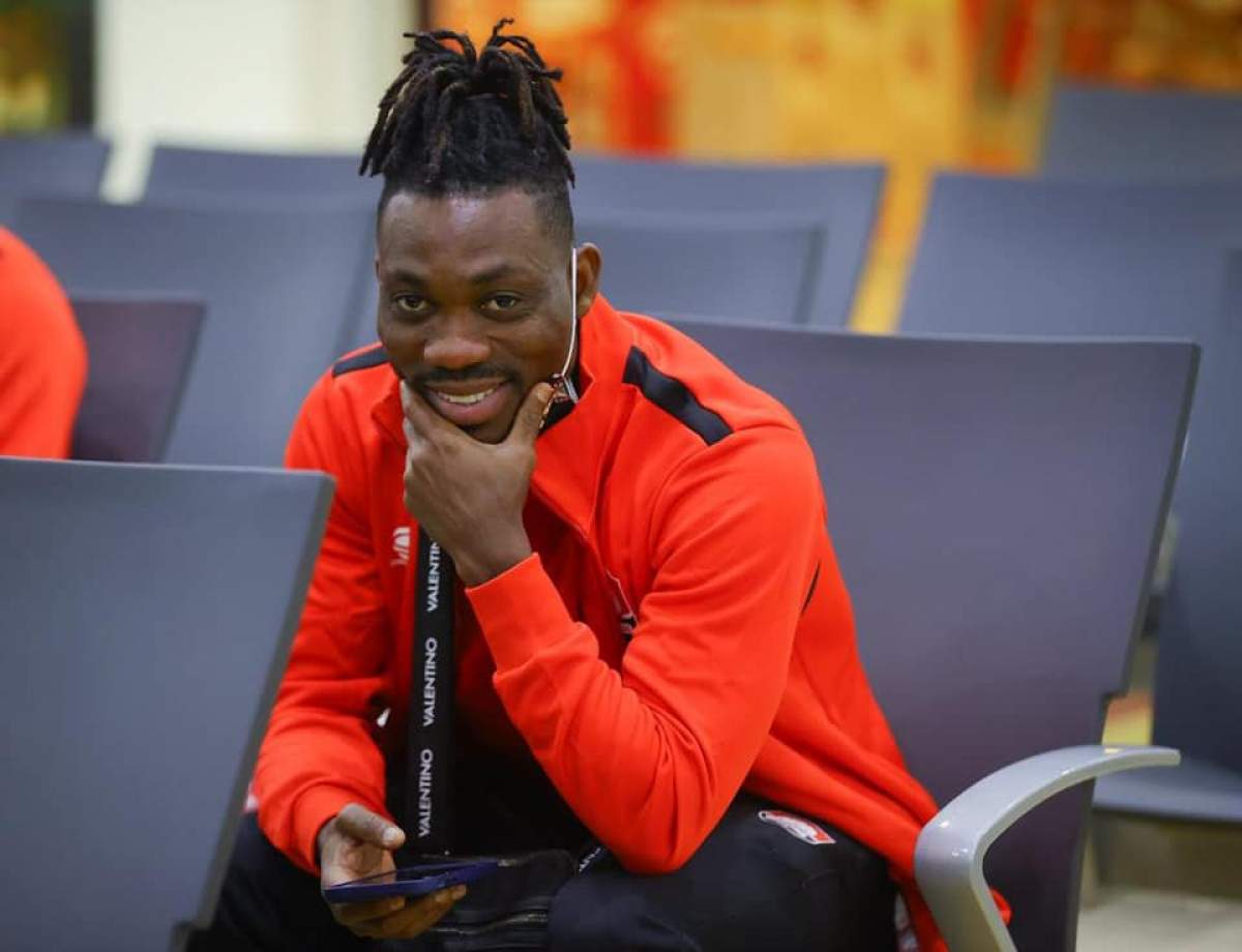 Christian Atsu, la antrenament