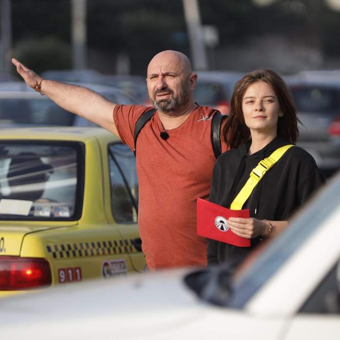 Cătălin Scărlătescu și Doina Teodoru, iubita lui, la autostop în America Express - Drumul Aurului