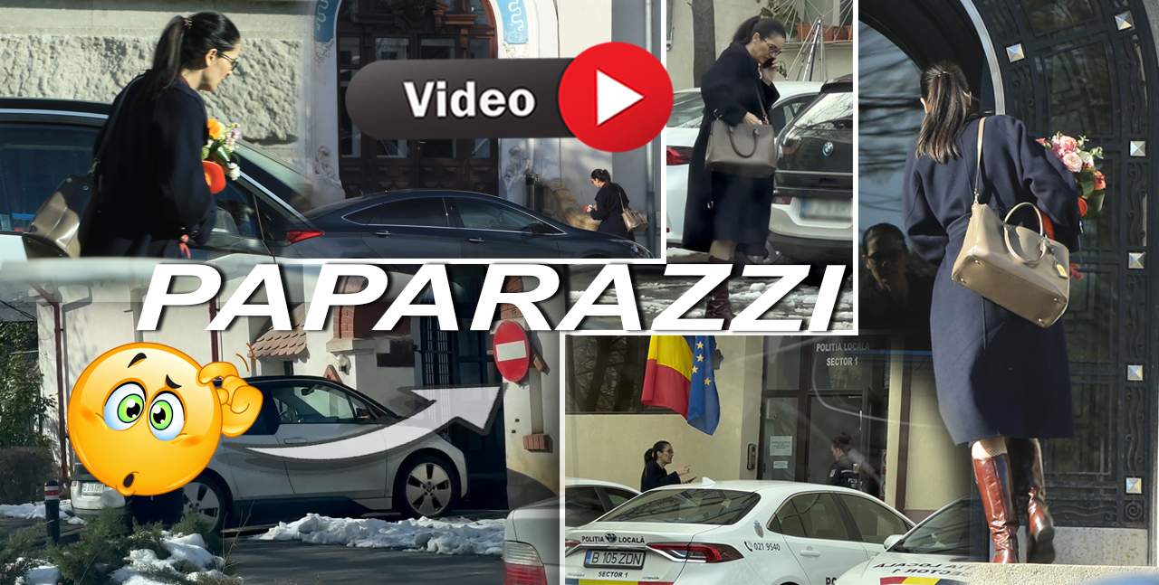 Clotilde Armand, vizită secretă la sediul Poliției Locale Sector 1! Cum a fost prinsă pe picior greșit și "ușor" pe interzis / PAPARAZZI