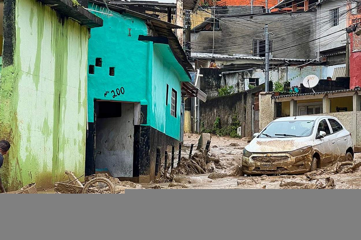 Imagini îngrozitoare din Sao Paulo.