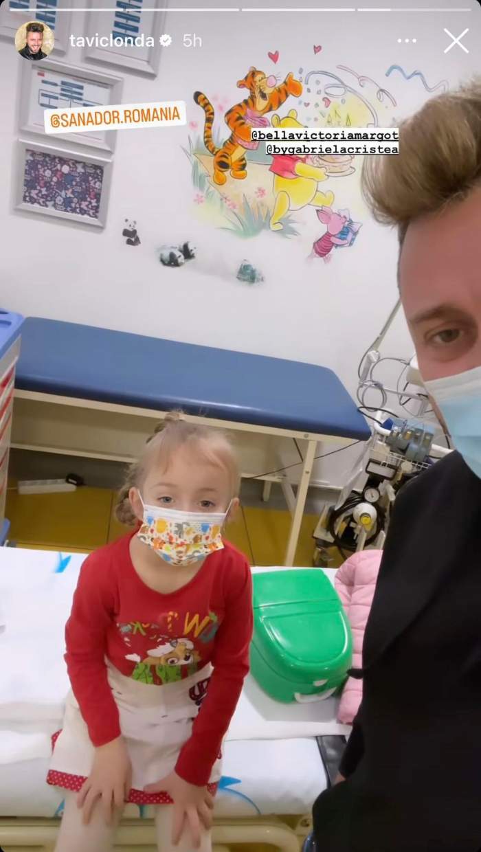 Tavi Clonda, cu fiica la spital! Cum se simte Victoria: „Au trecut cam multe zile și...” / VIDEO